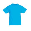 F140K - Fruit of the Loom Kids Valueweight T  Azure Blue...