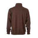 James&Nicholson | Daiber Workwear Half Zip Sweat | Half Zip Sweatshirt Herren