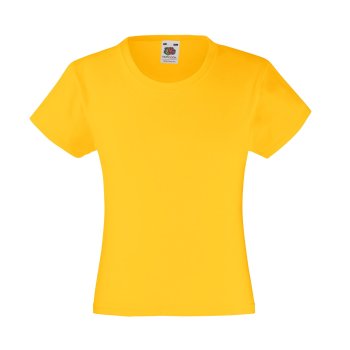 Fruit of the Loom Girls Valueweight T