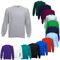 Fruit of the Loom Classic Raglan Sweat | Sweatshirt Herren