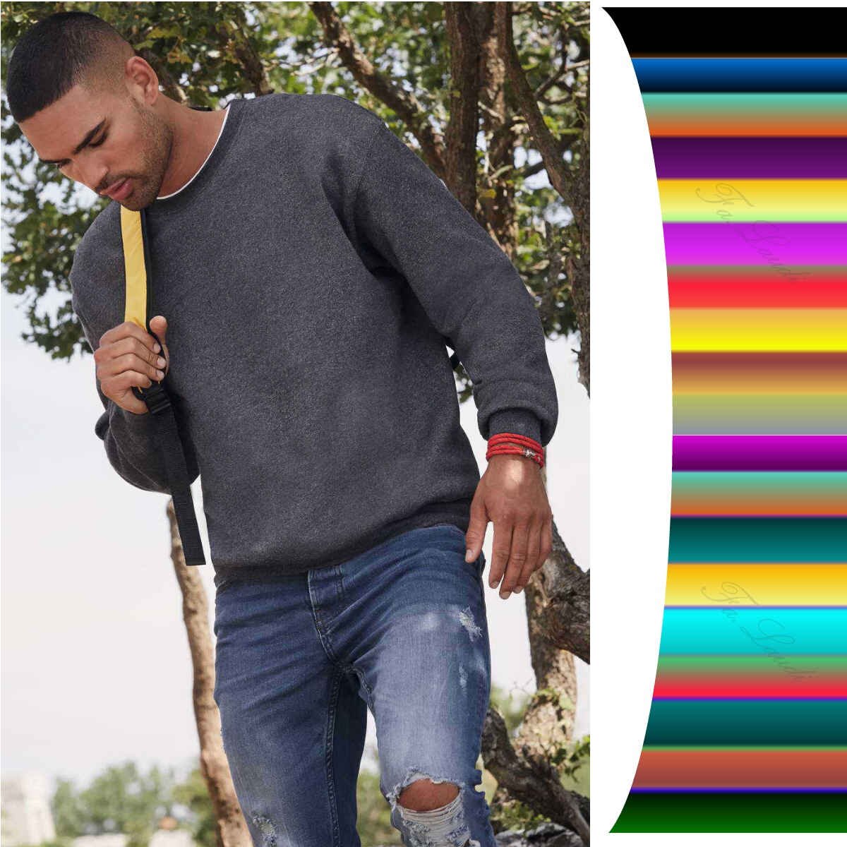 Fruit of the Loom Classic Set-in Sweat | Sweatshirt Herren