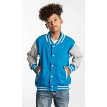 Just Hoods Kids` Varsity Jacket