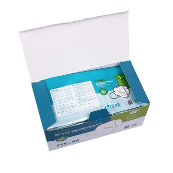 Famex Mundschutz FFP2 Atemschutzmaske (20 Stk.) Premium Qualit&auml;t einzeln verpackt CE 2163