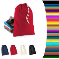 Westford Mill Cotton Stuff Bag | Turnbeutel Utensilien...