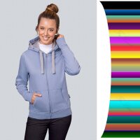 HRM Women´s Hooded Jacket | Kapuzen Sweatshirt...