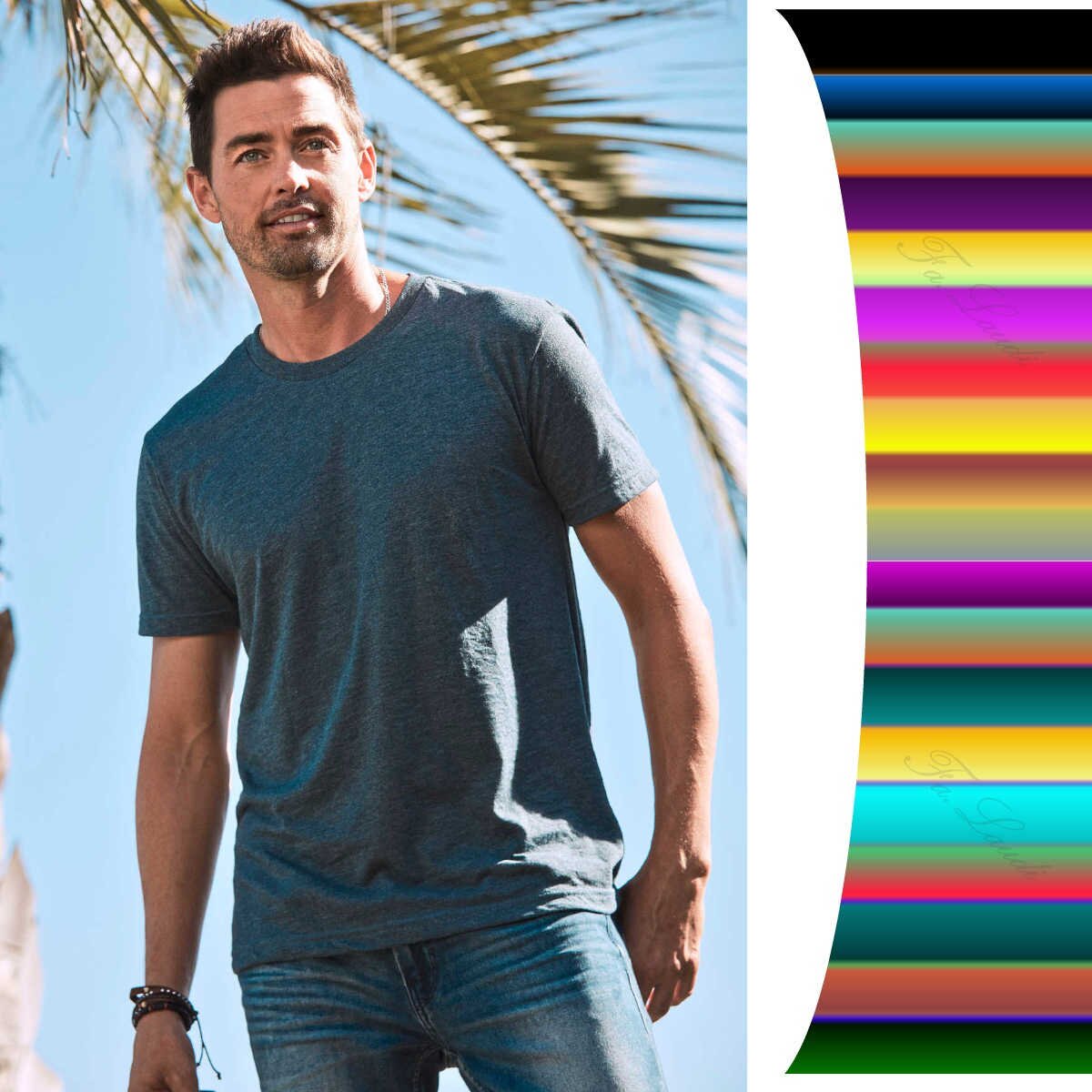 Next Level Apparel Unisex Tri-Blend T-Shirt | Herren