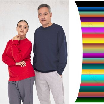 B&C ID.222 Crew Sweatshirt | Sweatshirt Damen Herren