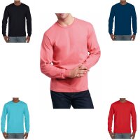 Gildan Herren Langarm T-Shirt Hammer Adult Long Sleeve...