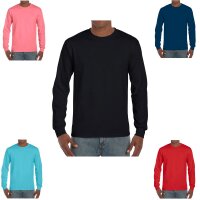 Gildan Herren Langarm T-Shirt Hammer Adult Long Sleeve Baumwolle S bis 4XL