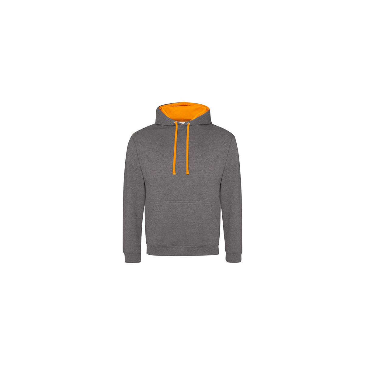Charcoal (Heather) Orange Crush