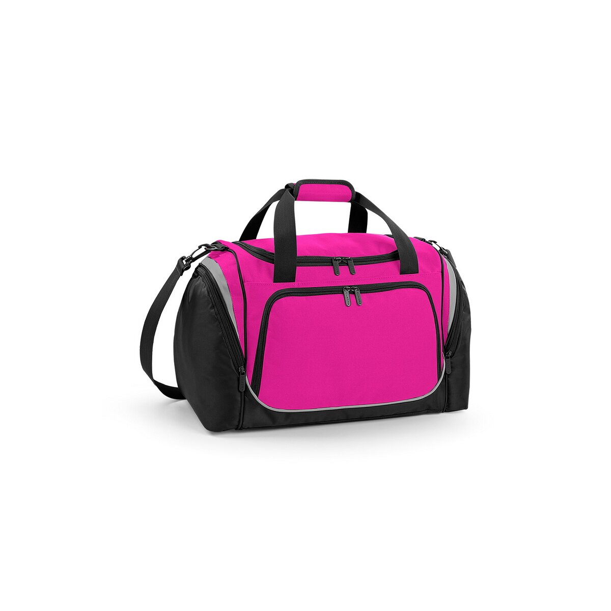 Fuchsia, Black, Light Grey