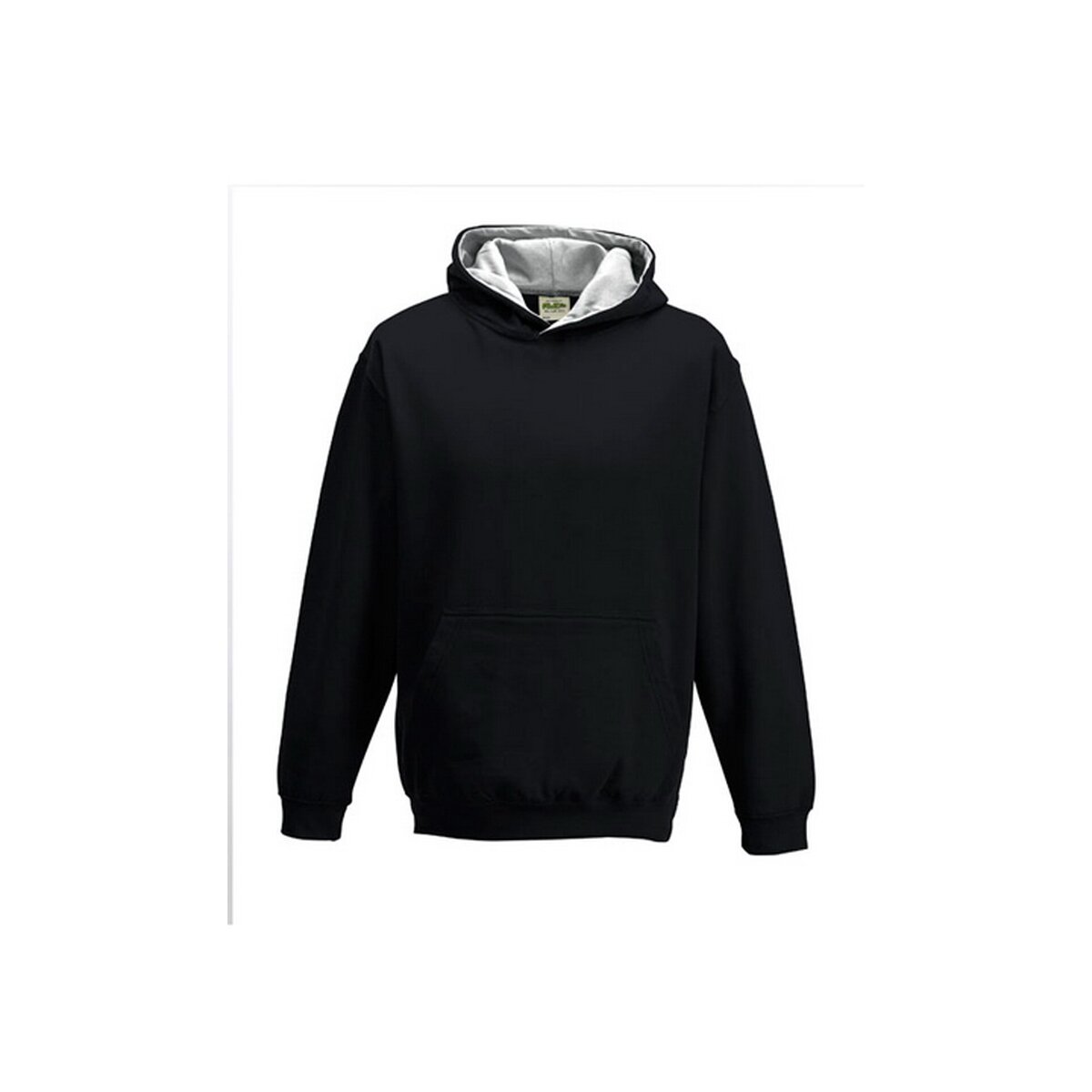 Jet Black  Heather Grey