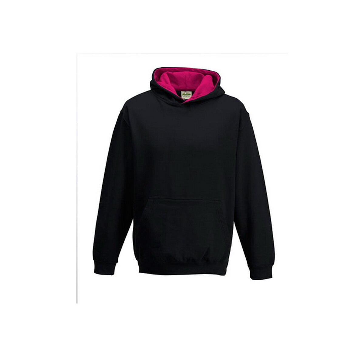 Jet Black  Hot Pink