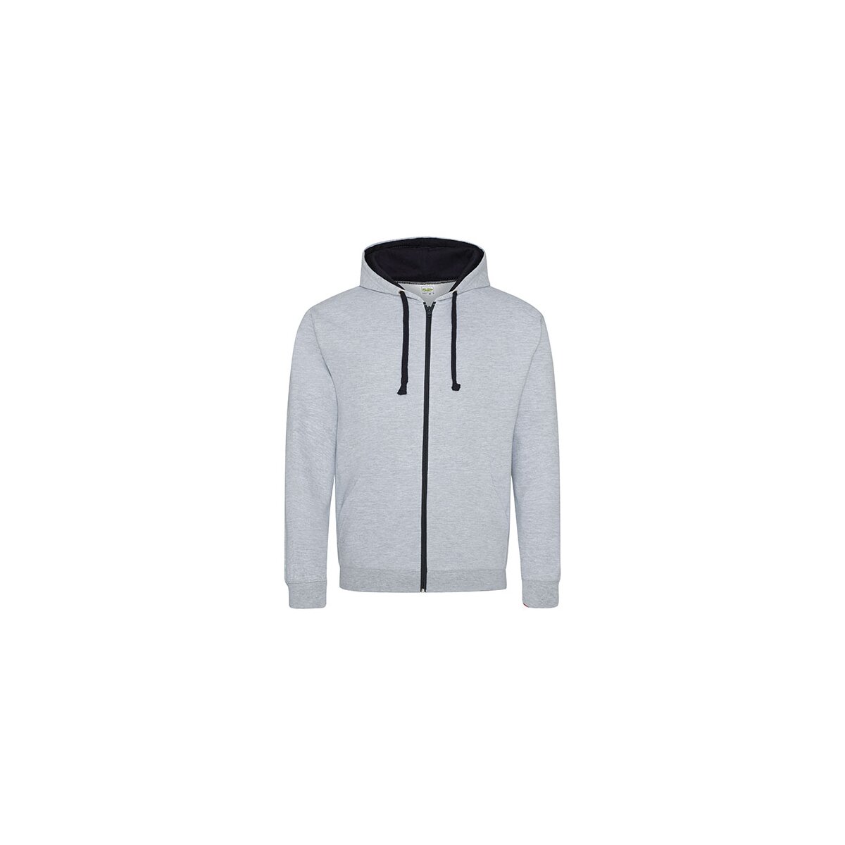Heather Grey  French Navy
